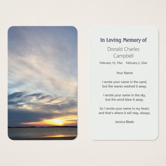 Coucher de soleil des rives du Golfe (Devant & derrière)