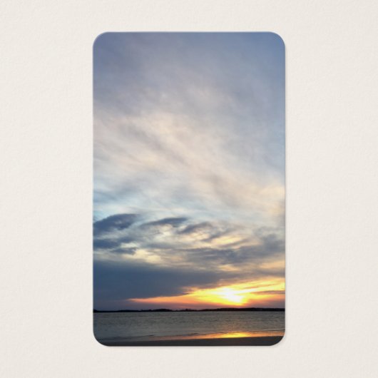 Coucher de soleil des rives du Golfe (Devant)