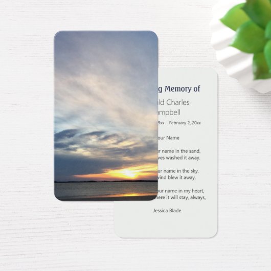 Coucher de soleil des rives du Golfe (Bureau)