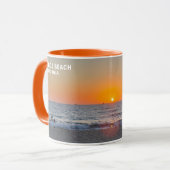 Coucher de soleil d'été - Venice Beach, CA Mug (Devant gauche)
