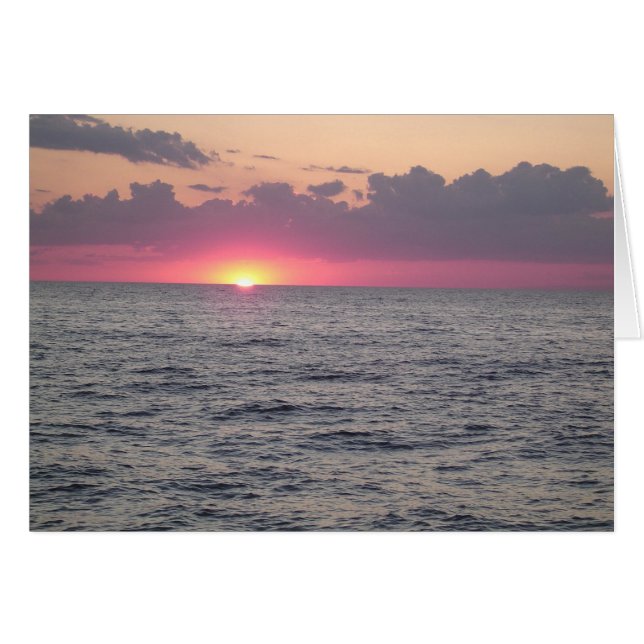 Coucher de soleil du lac Érié - Euclide, Ohio (Devant horizontal)