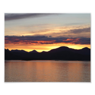 Coucher de soleil en Alaska I Photographie de l'Al