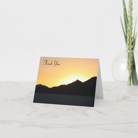 coucher de soleil en bolivie merci (Devant)