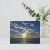 Coucher de soleil en Ligurie - Carte postale Cinqu (Debout devant)