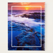 Coucher de soleil et maree en Hawaii (Dos)