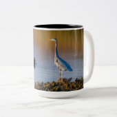 Coucher de soleil Gaze 11 oz ou Mug 15 oz (Devant droit)