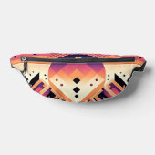 Coucher de soleil géométrique - Symétrie en gras (Poser)