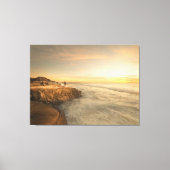 Coucher de soleil La Jolla Windansea 54x40 Toile e (Recto)