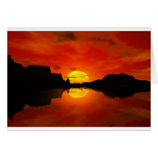 coucher de soleil magique