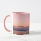 Coucher de soleil Mer Noir 325 ml Ringer Combo Mug (Gauche)