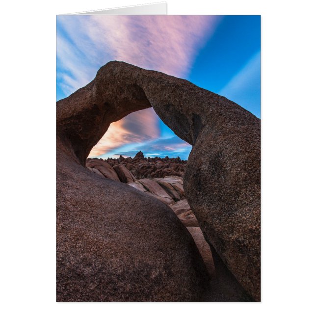 Coucher de soleil Mobius Arch (Devant)