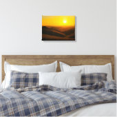 Coucher de soleil n° 1 - Impression sur toile de l (Insitu(Chambre))