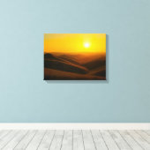 Coucher de soleil n° 1 - Impression sur toile de l (Insitu (Plancher de Bois))