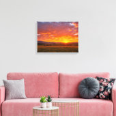 Coucher de soleil n° 2, impression sur toile de la (Insitu(Salon))
