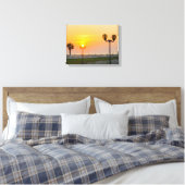 Coucher de soleil n° 4, impression sur toile de la (Insitu(Chambre))