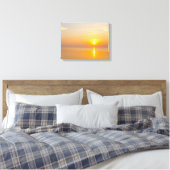 Coucher de soleil n° 5, impression sur toile de la (Insitu(Chambre))