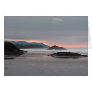 Coucher de soleil orageux