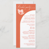 Coucher de soleil orange vierge Verona programme d (Dos)