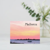 Coucher de soleil romantique de Majorque - Carte p (Debout devant)