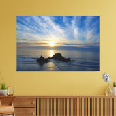 Coucher de soleil romantique en Californie - Toile (Insitu(Salon))