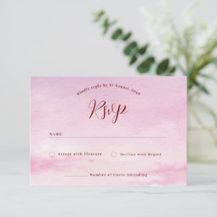 Coucher de soleil romantique faire-part de mariage