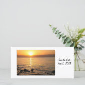 Coucher de soleil Sauvez le Carte photo du jour (Debout devant)