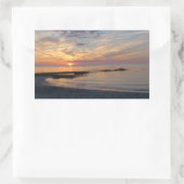 Coucher de soleil sur Cape Cod Photo Stickers (Sac)