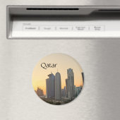 Coucher de soleil sur Doha, Aimant du Qatar avec t (In Situ (Lave-vaisselle))