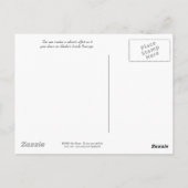 Coucher de soleil sur la carte postale du passage  (Dos)