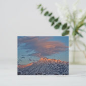 Coucher de soleil sur la gamme Wasatch - Carte pos (Debout devant)