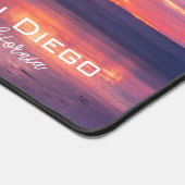 Coucher de soleil sur la jetée San Diego Californi (Coin)