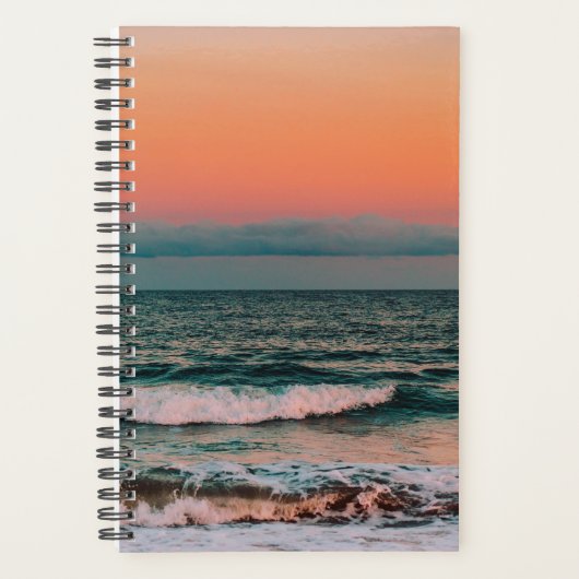 coucher de soleil sur la mer (Devant)