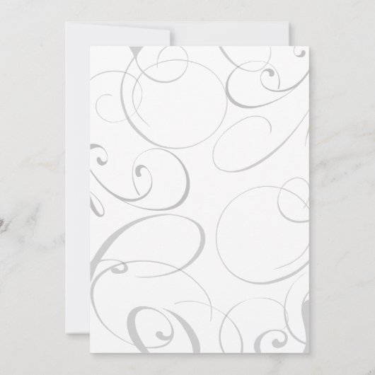 Coucher de soleil sur la plage avec Faire-part de  (Dos)