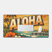 Coucher de soleil sur la plage d'Aloha Island (Clavier et souris)
