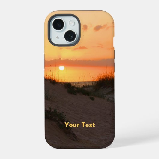 Coucher de soleil sur la plage de Floride (Verso)