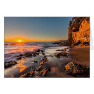 Coucher de soleil sur la plage Victoria