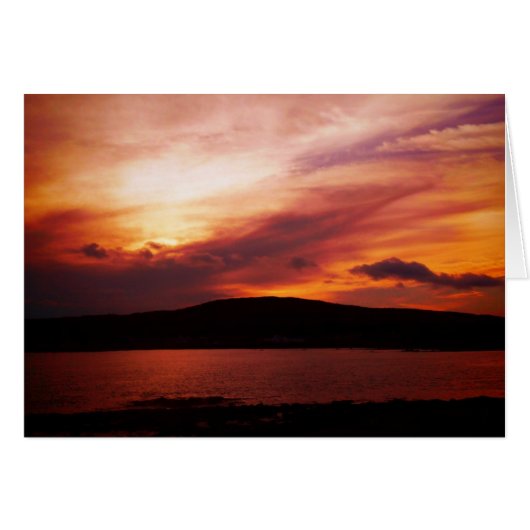Coucher De Soleil Sur La Rivière Renews (Devant horizontal)