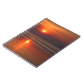 Coucher de soleil sur le Carnet de la mer d'Irland (Côté gauche)