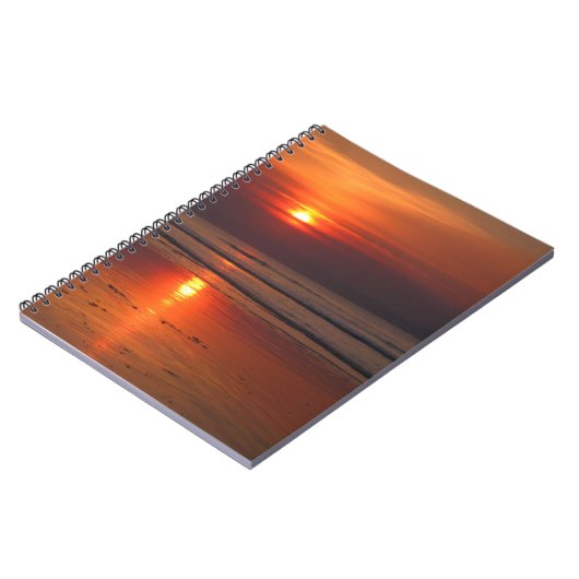 Coucher de soleil sur le Carnet de la mer d'Irland (Côté gauche)