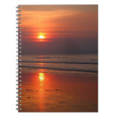 Coucher de soleil sur le Carnet de la mer d'Irland (Devant)