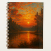 Coucher de soleil sur le lac - Lumière douce (Devant)