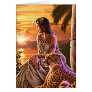"Coucher de soleil sur le Nil"