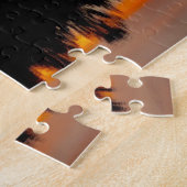 Coucher de soleil sur le Puzzle d'Olson Lake (Côté)