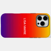 Coucher de soleil sur l'eau 16 Pro Max Coque (Verso (horizontal))