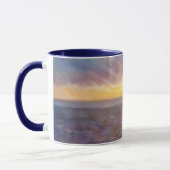 Coucher de soleil sur l'océan Art Mug (Gauche)