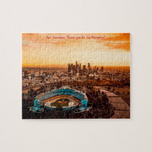 Coucher de soleil sur San Francisco. Puzzle