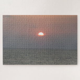 Coucher de soleil sur Sea Jigsaw Puzzle