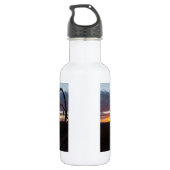 Coucher De Soleil Sur Une Bouteille D'Eau De Feu S (Dos)