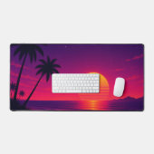 Coucher de soleil synthwave rétro (Clavier et souris)