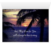 Coucher de soleil tropical sur la plage (Intérieur Horizontal (Bas))